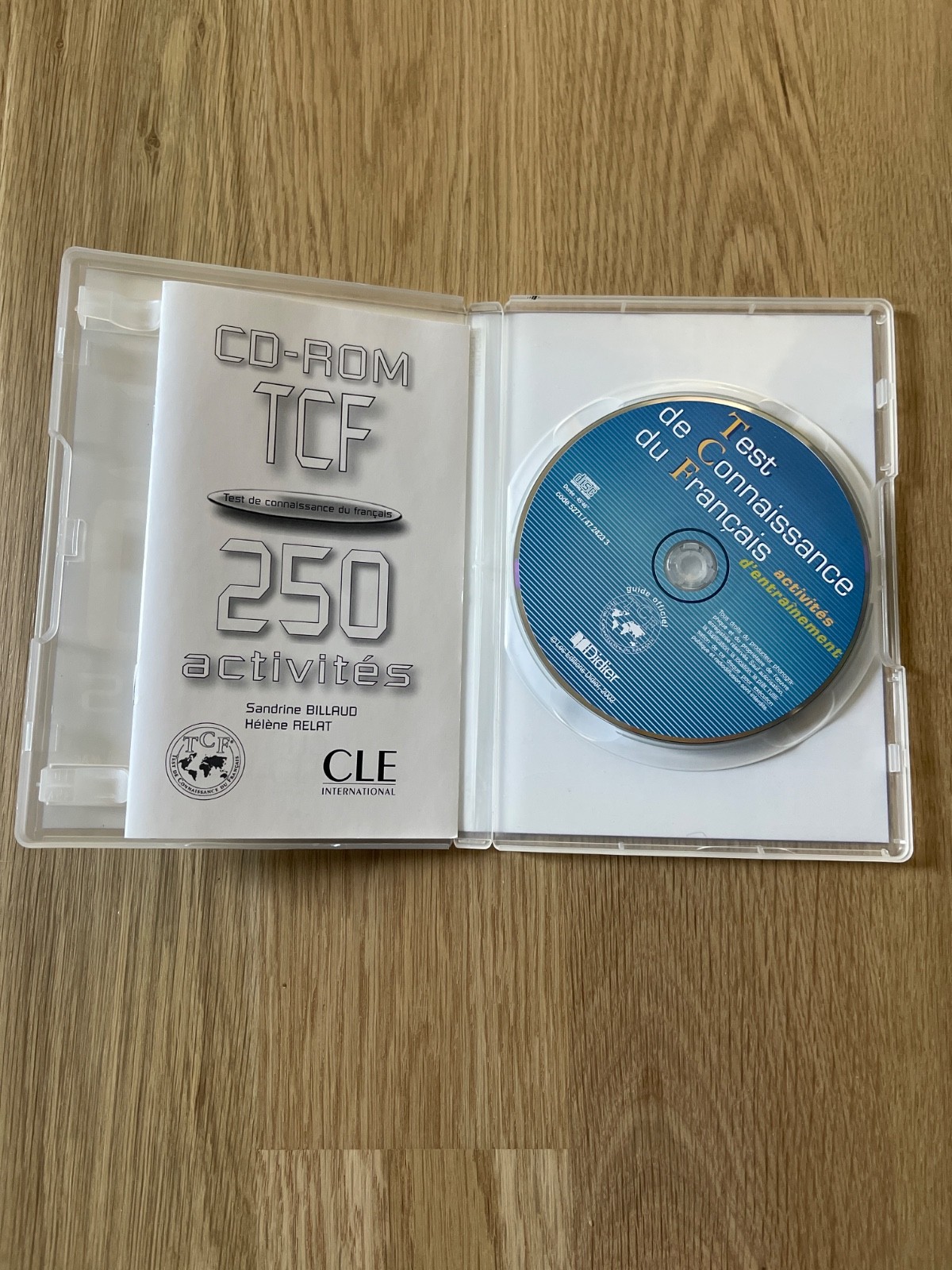 TCF 250 activités CLE