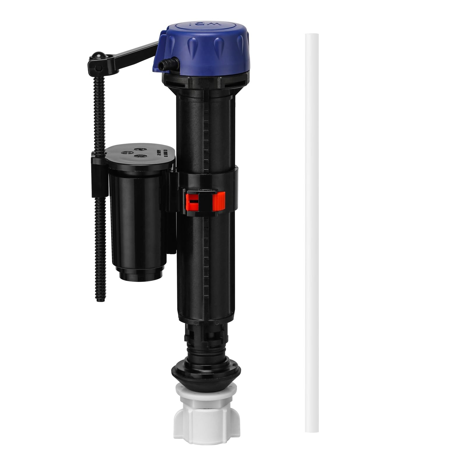 Jamini Toilet Fill Valve Replacement Kit, Quick-Install Inlet Small, Black