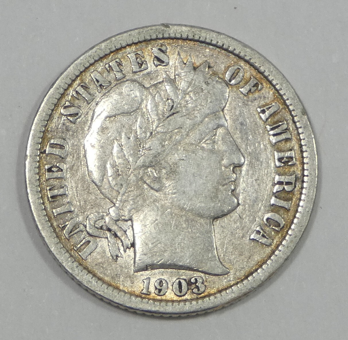 1903-O Barber Dime VERY FINE/EXTRA FINE Silver 10c