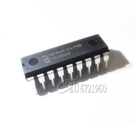 10PCS PIC16F84A-04/P PIC16F84A MICROCHIP DIP-18 CHIP IC