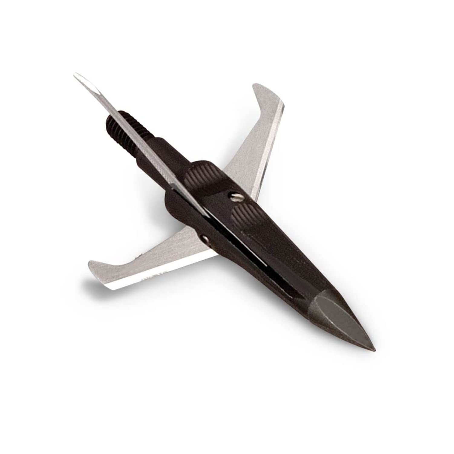 Archery Spitfire Mechanical Broadhead 1.5" Cut 100 Grain Front Deploy 3-Pack Bla