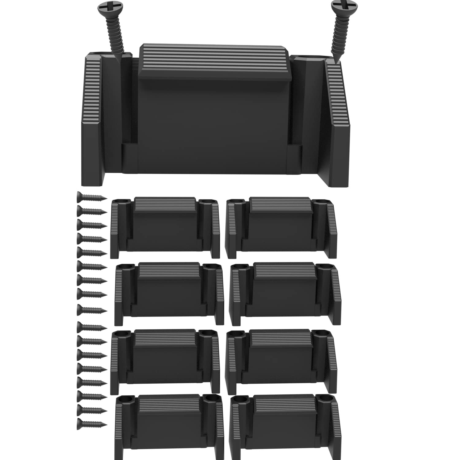 8PCS Universal Heavy-Duty Level Holder Bracket Storage