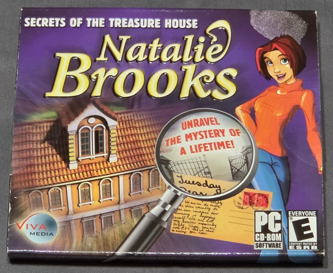 Natalie Brooks: Secrets of the Treasure House - (2008 Alawar/Viva) - Used CD-ROM