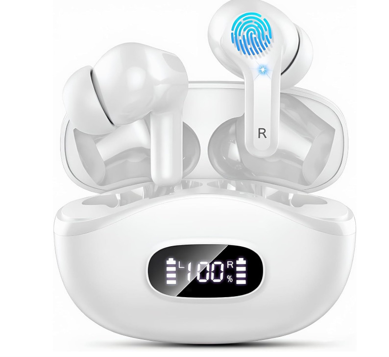 for Apple Earbuds Wireless Bluetooth Headphones [Clear Call & No Noise], Air ...