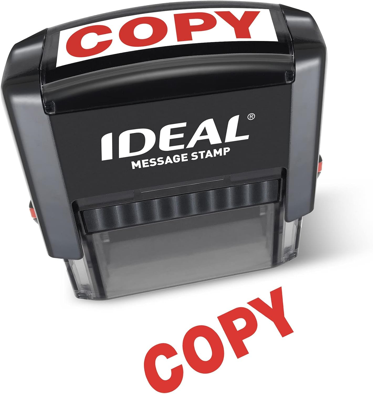 Self Inking Stamp – Copy – Red Ink, Impression Size 9/16” X 1-1/2”