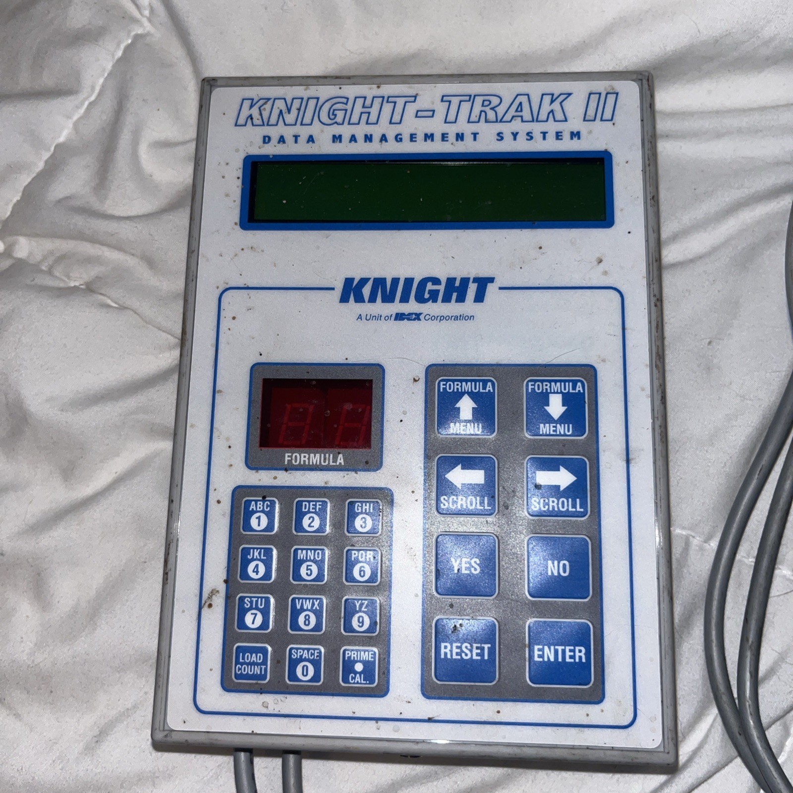 KNIGHT-TRAK II Data Management System Woth Cords FREE SHIPPING