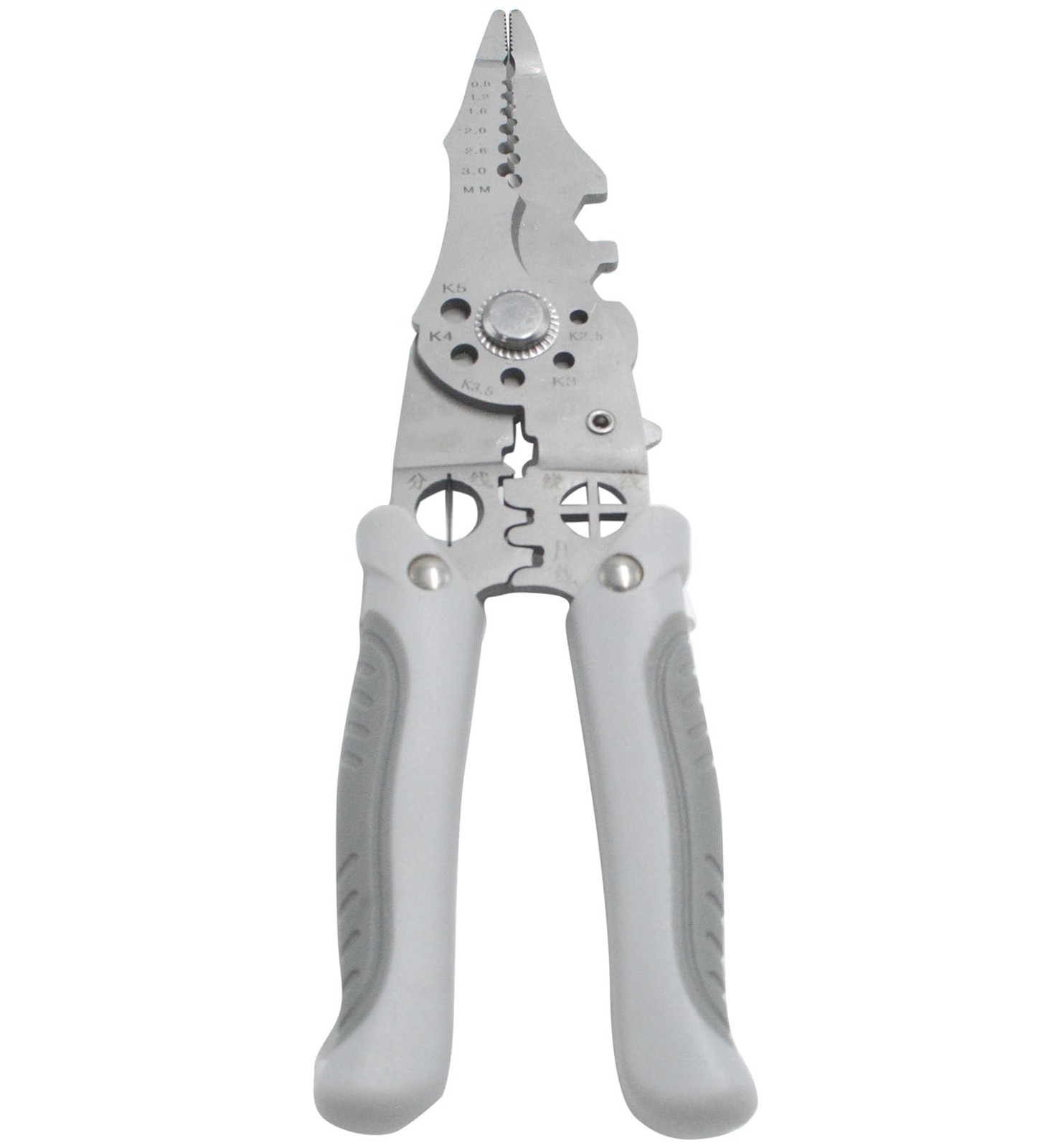 21 In 1 Wire Stripper, 8.2 Inch High Carbon Steel Multi Function Wire Strippi...