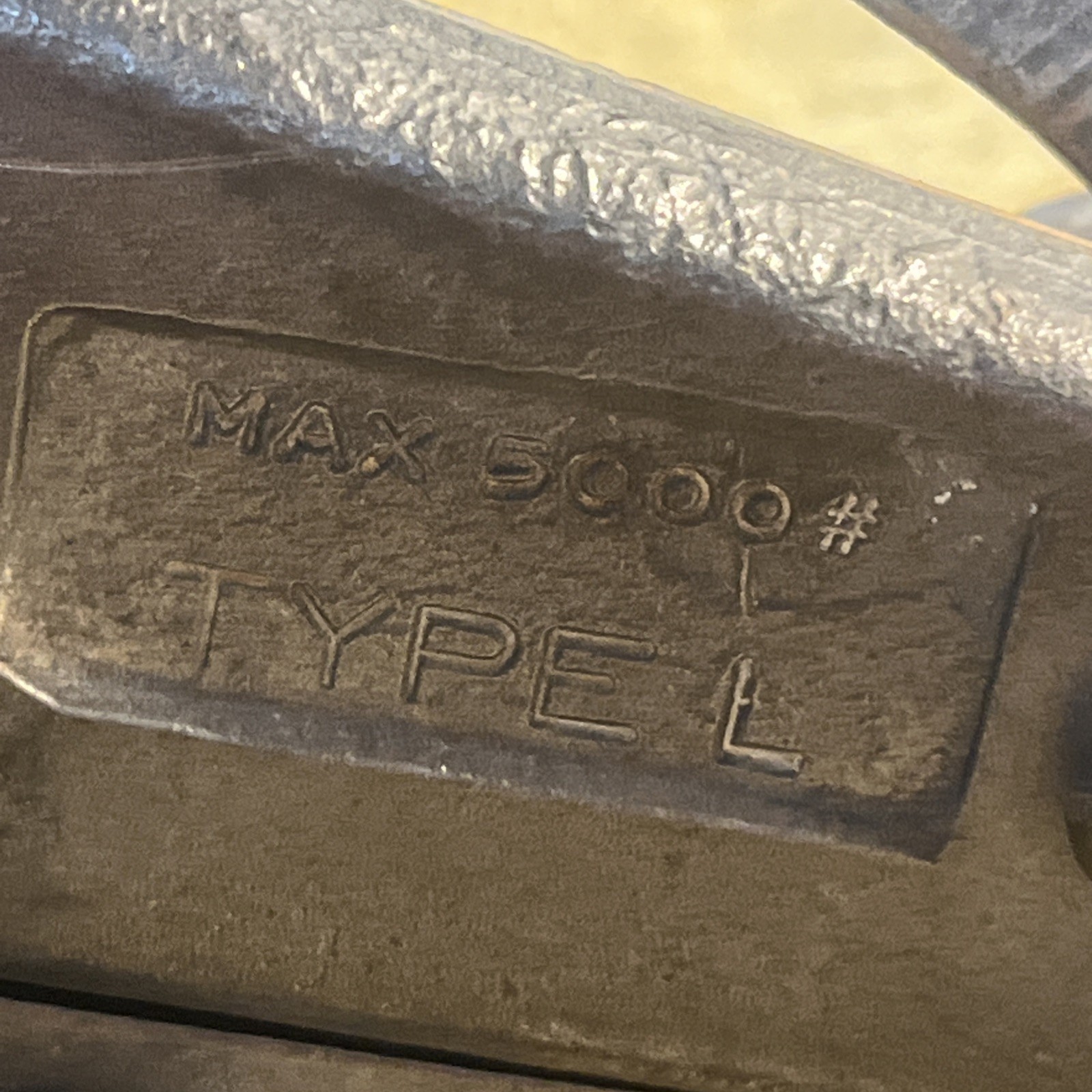 Vtg 1960's Crescent Tool Co Bell System Cable Wire Puller 4-67 Type L Max 5000#