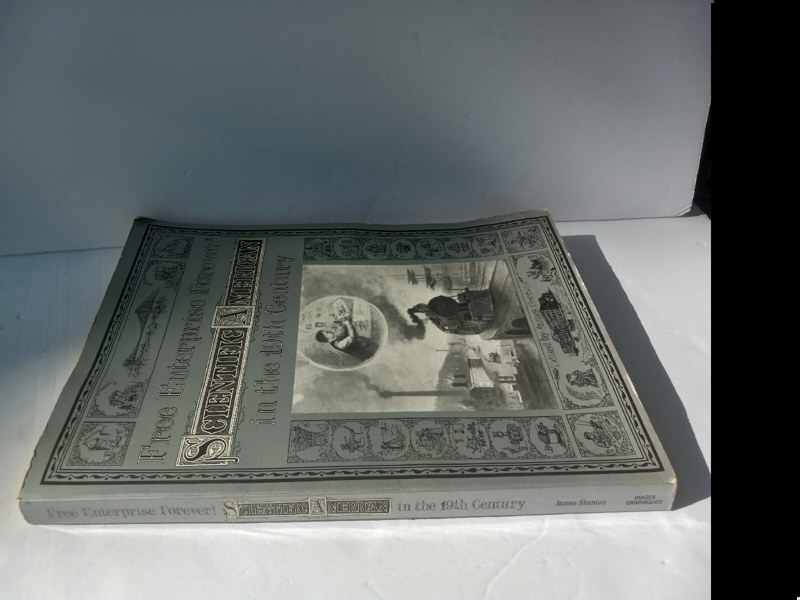 Scientific American Free Enterprise Forever in the 19th Century VTG 1977 PB/B&W