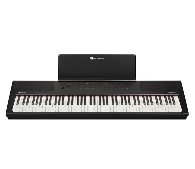 Williams Allegro III 88-Key Digital Piano with AC Adapter Charger Power Supply