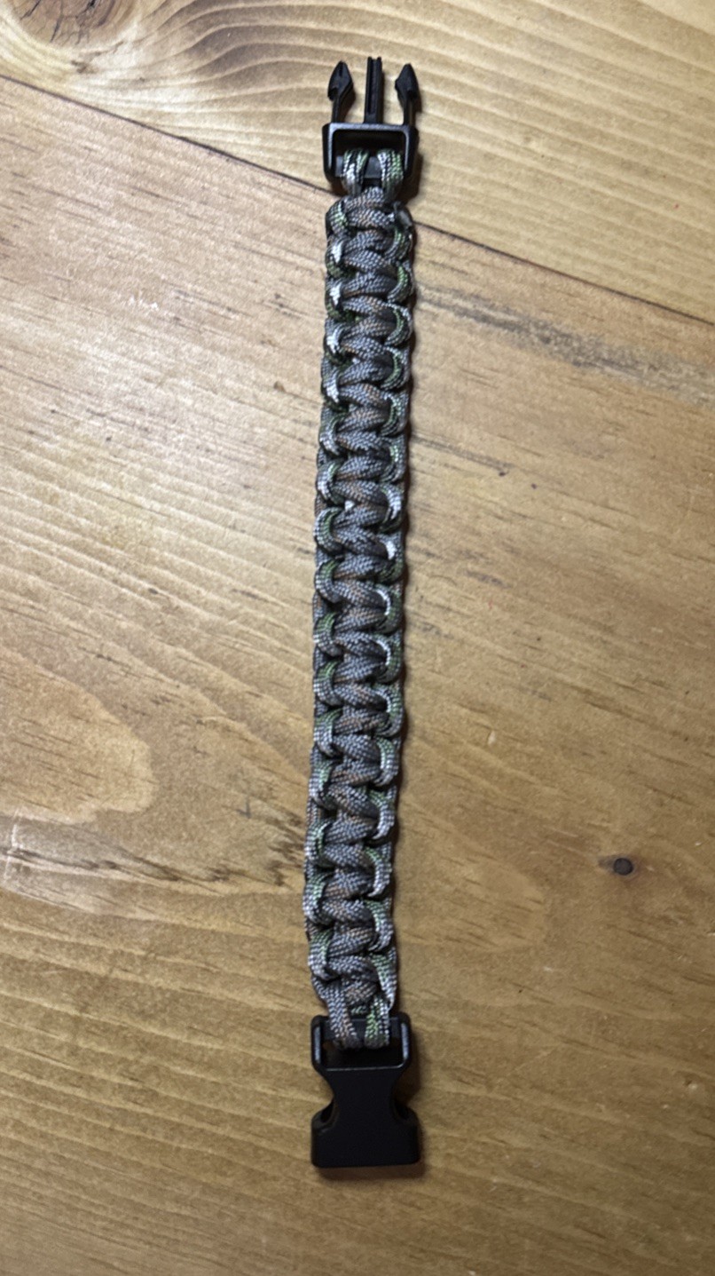 Paracord Bracelet for 7” Wrist