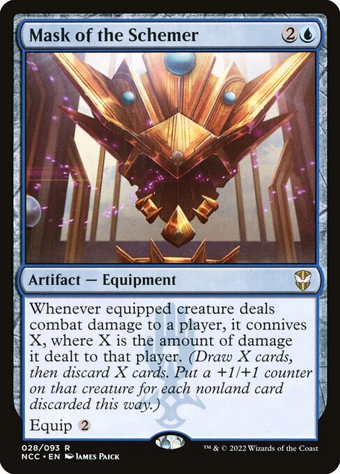Mask of the Schemer MTG Commander: Streets of New Capenna R NM x1 - Magic Card