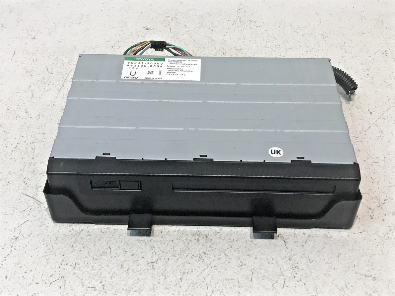 2006 Highlander Navigation GPS Map Drive Computer OEM 86841-50090