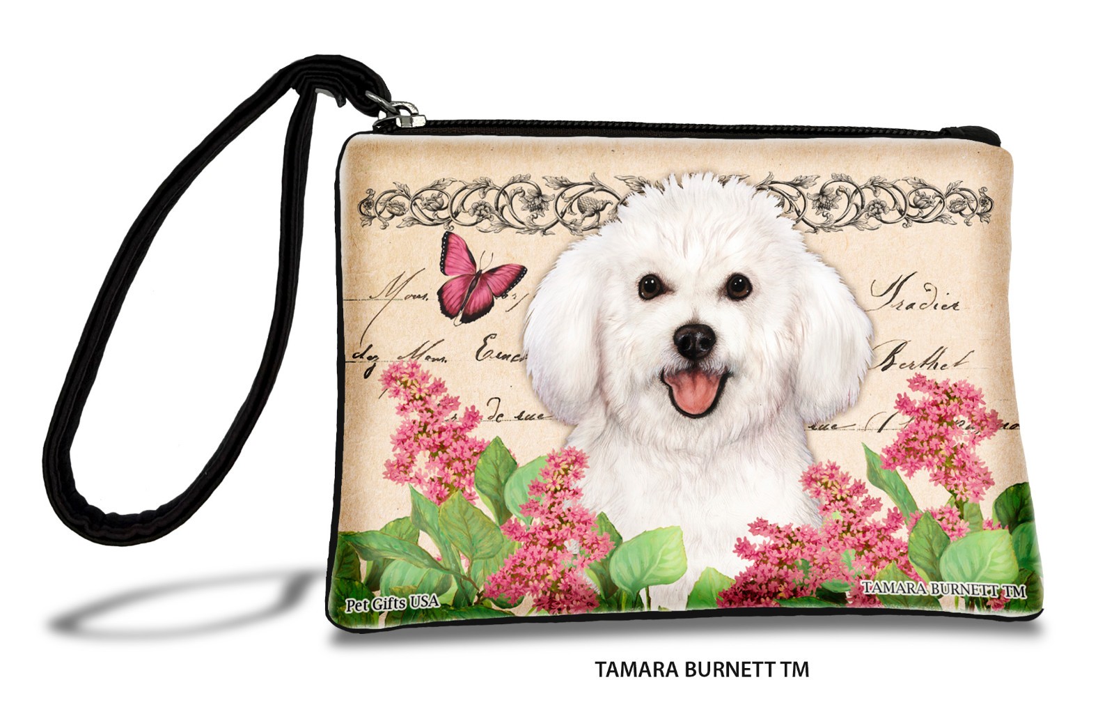 Bichon Frise Zippies Pet Pouch Coin Purse