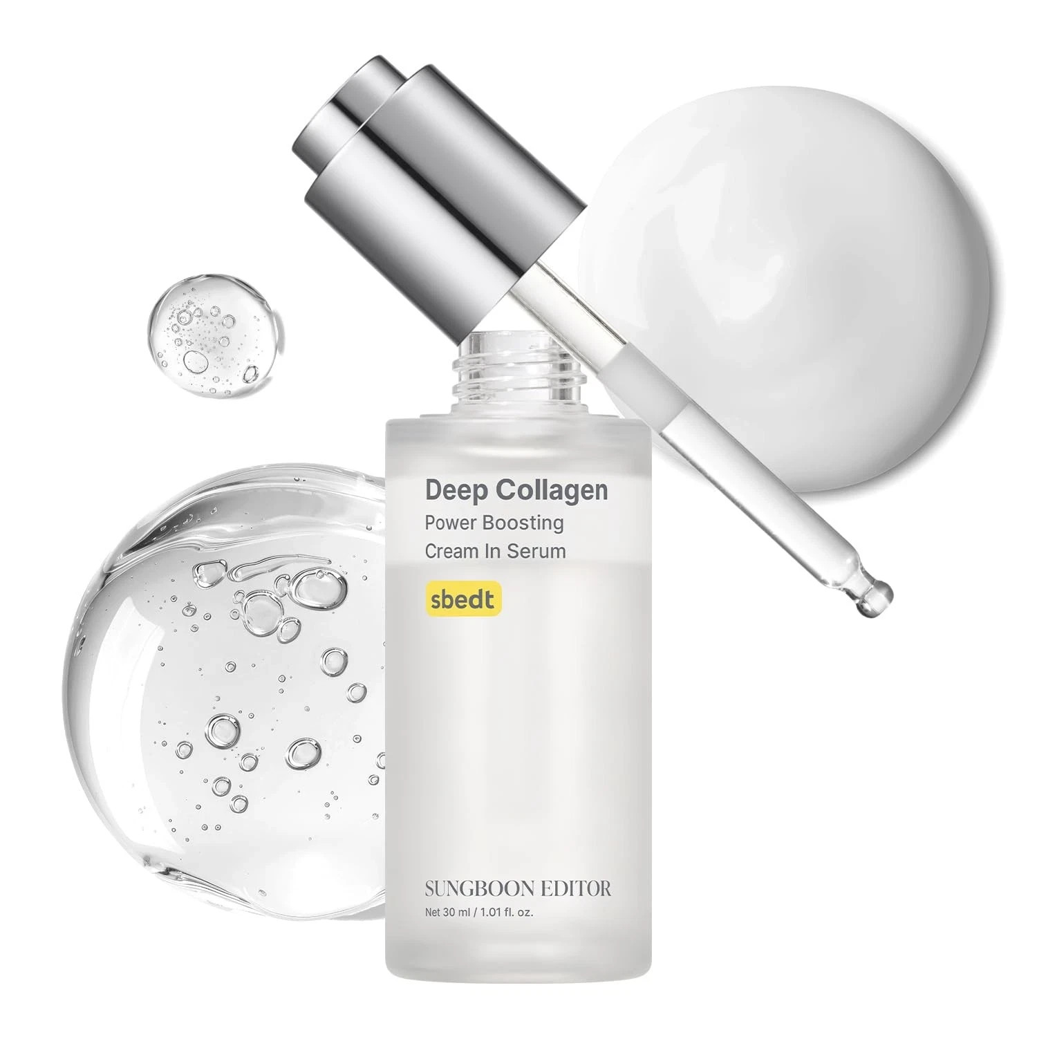 [US Seller] Sungboon Editor Deep Collagen Power Boosting Cream In Serum 30ml