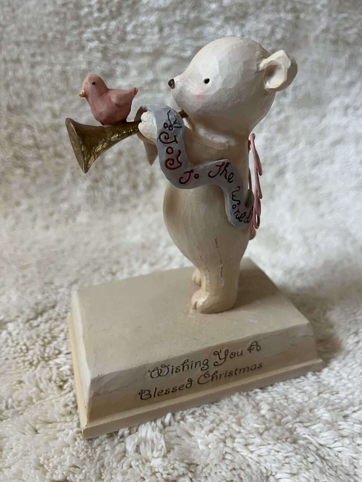 HeartStrings Teddies Christmas Figurine **PLEASE READ DESCRIPTION **