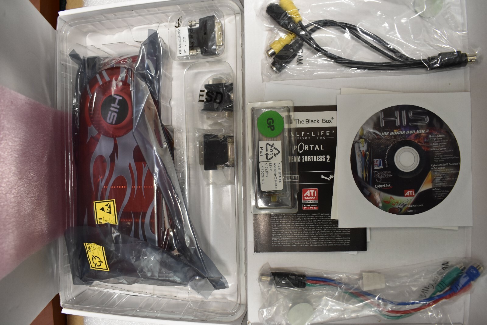 HIS HD2900XT AMD Videocard H290XT1GGDVN-R-P