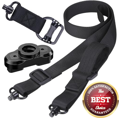 Dual QD Tactical Sling Black – Convertible Single & Two Point Weap