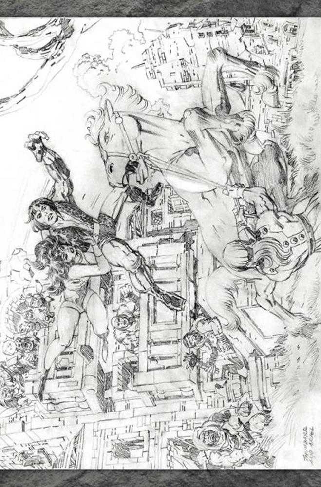 Thundarr The Barbarian #3 Cover M Foc Inc 1:7 Jack Kirby Model Sheet Full Art Va