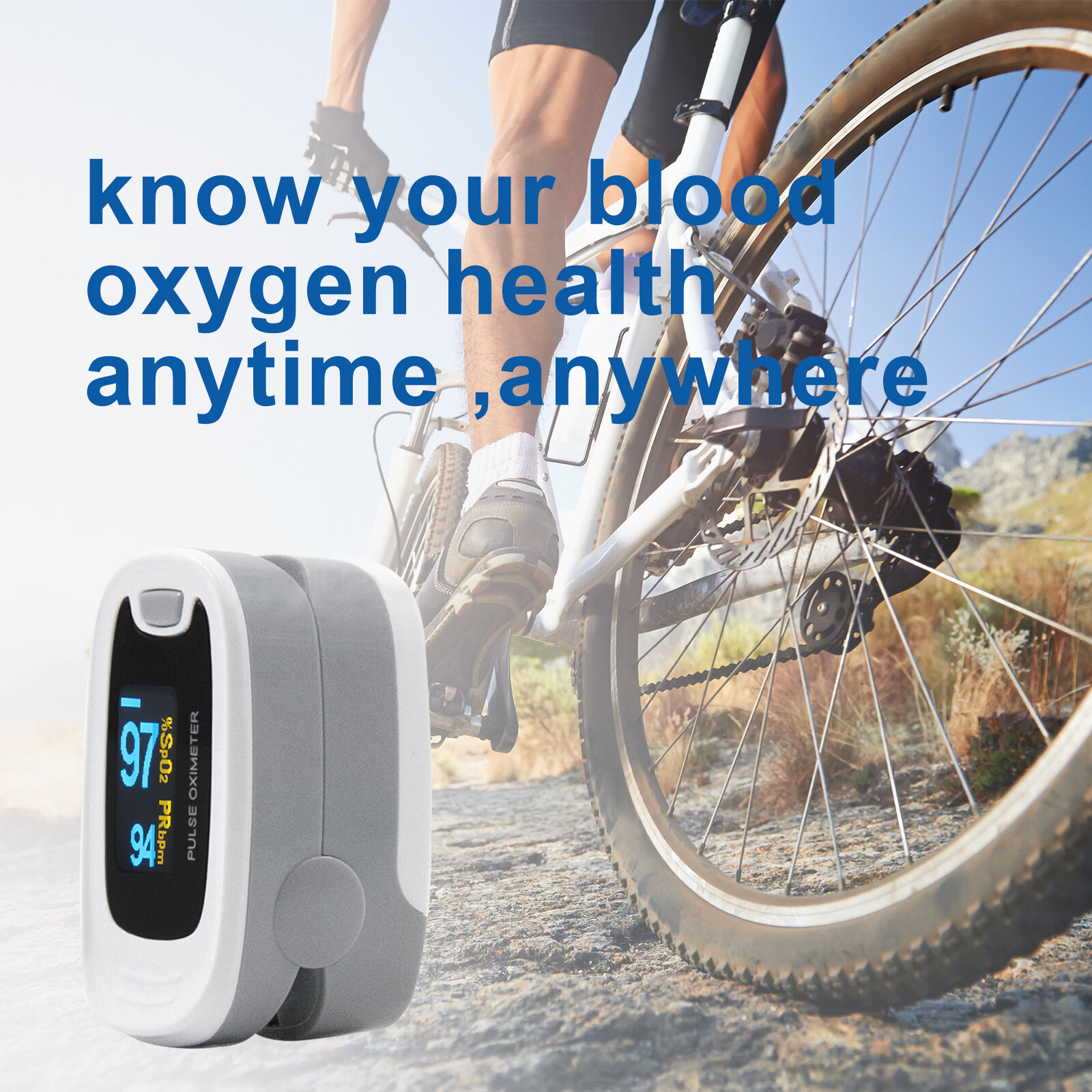 OLED Finger Pulse Oximeter Blood Oxygen Meter Heart Rate SpO2 Monitor Sensor FDA