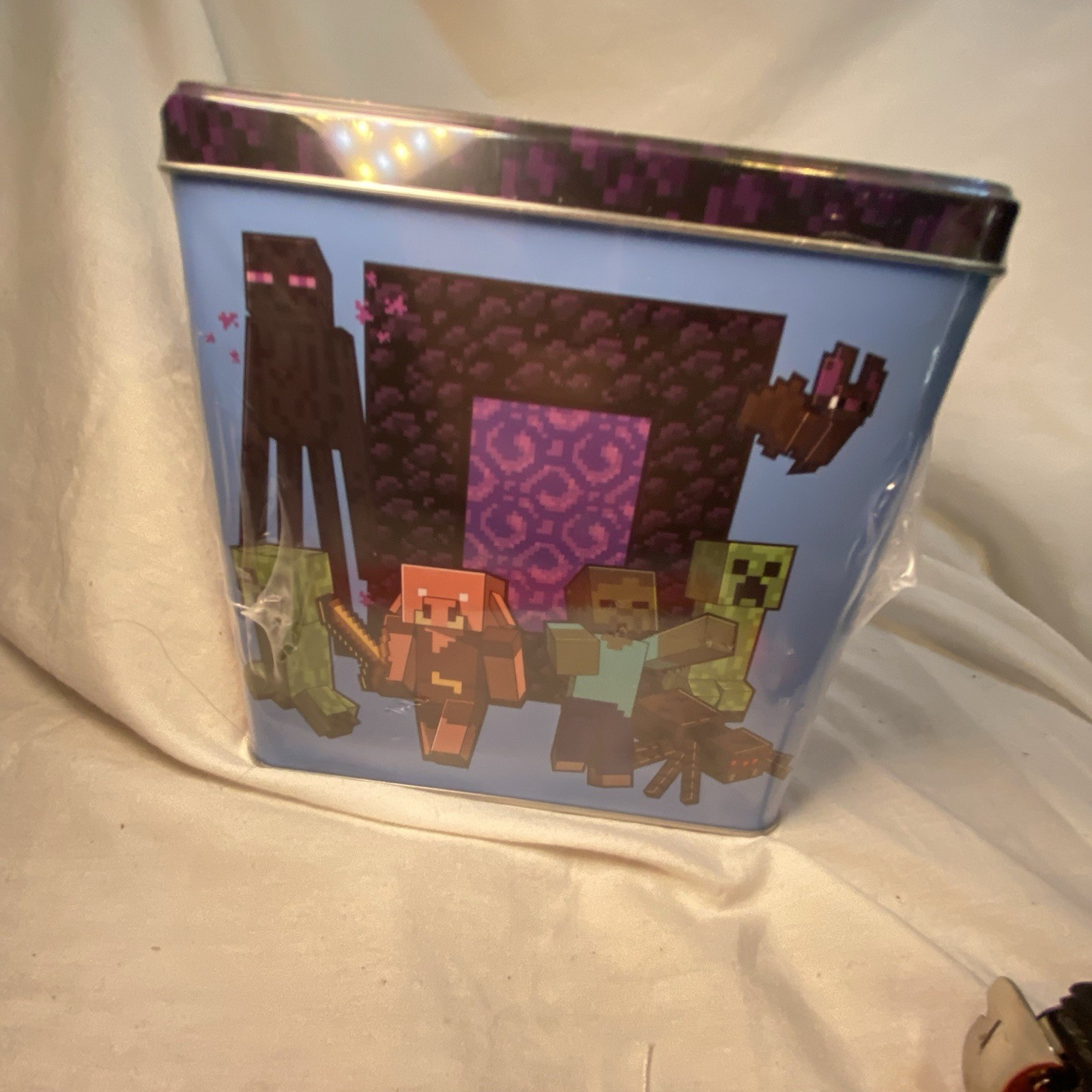 Minecraft Tin Mailbox With 24 Stickers