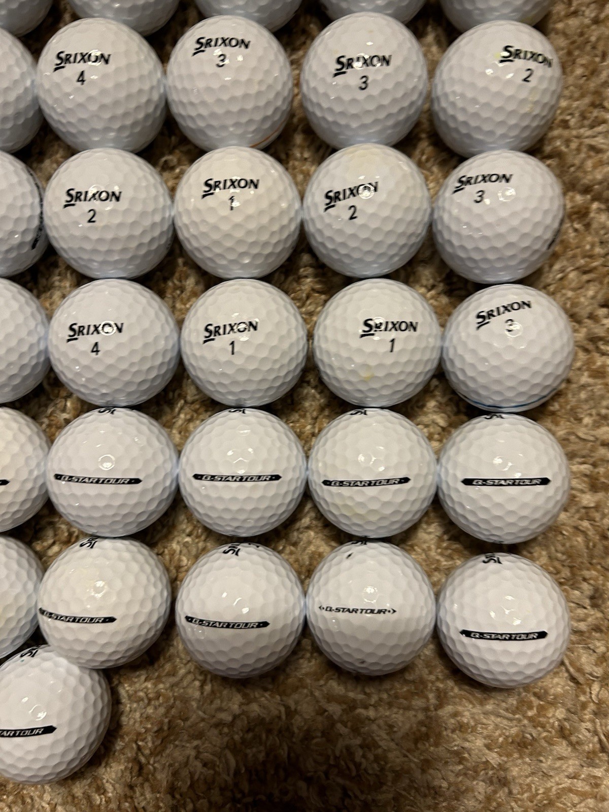 50 Mint Srixon Qstartour Golf balls