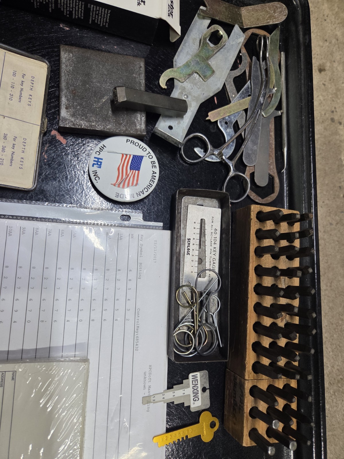 Locksmith Stuff Lot