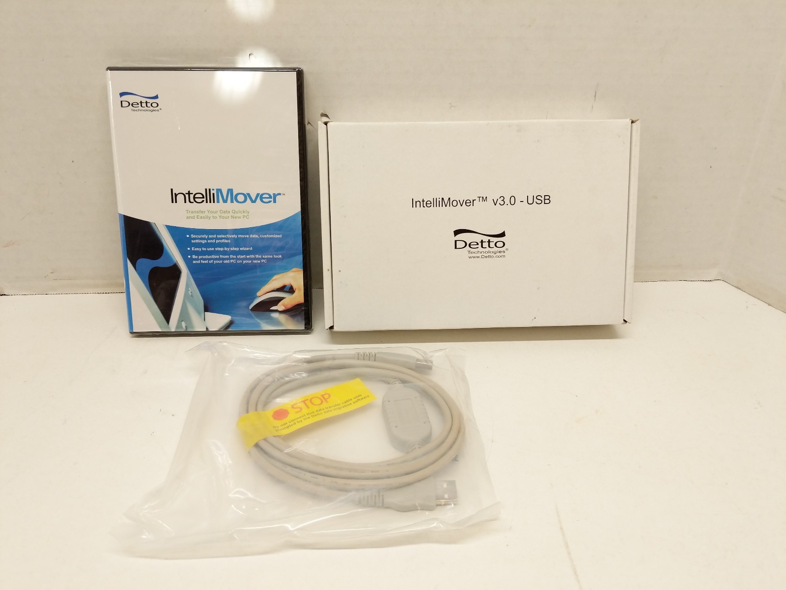 IntelliMover v3.0 USB from Detto - Easy file transfer from PC to PC