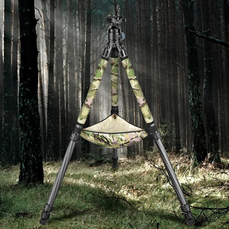 Manbily 32mm Tripod Protection Set (Camo Leg Protector*3 & Stone Bag*1) US