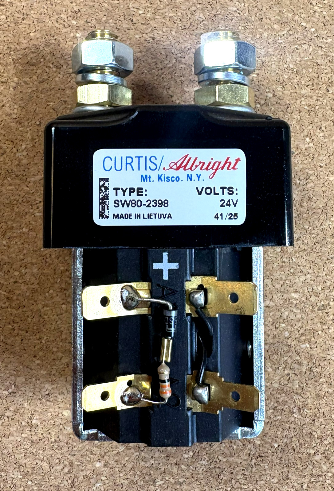 Curtis Instruments Albright SW80-2398  Contactor Volts: 24VDC