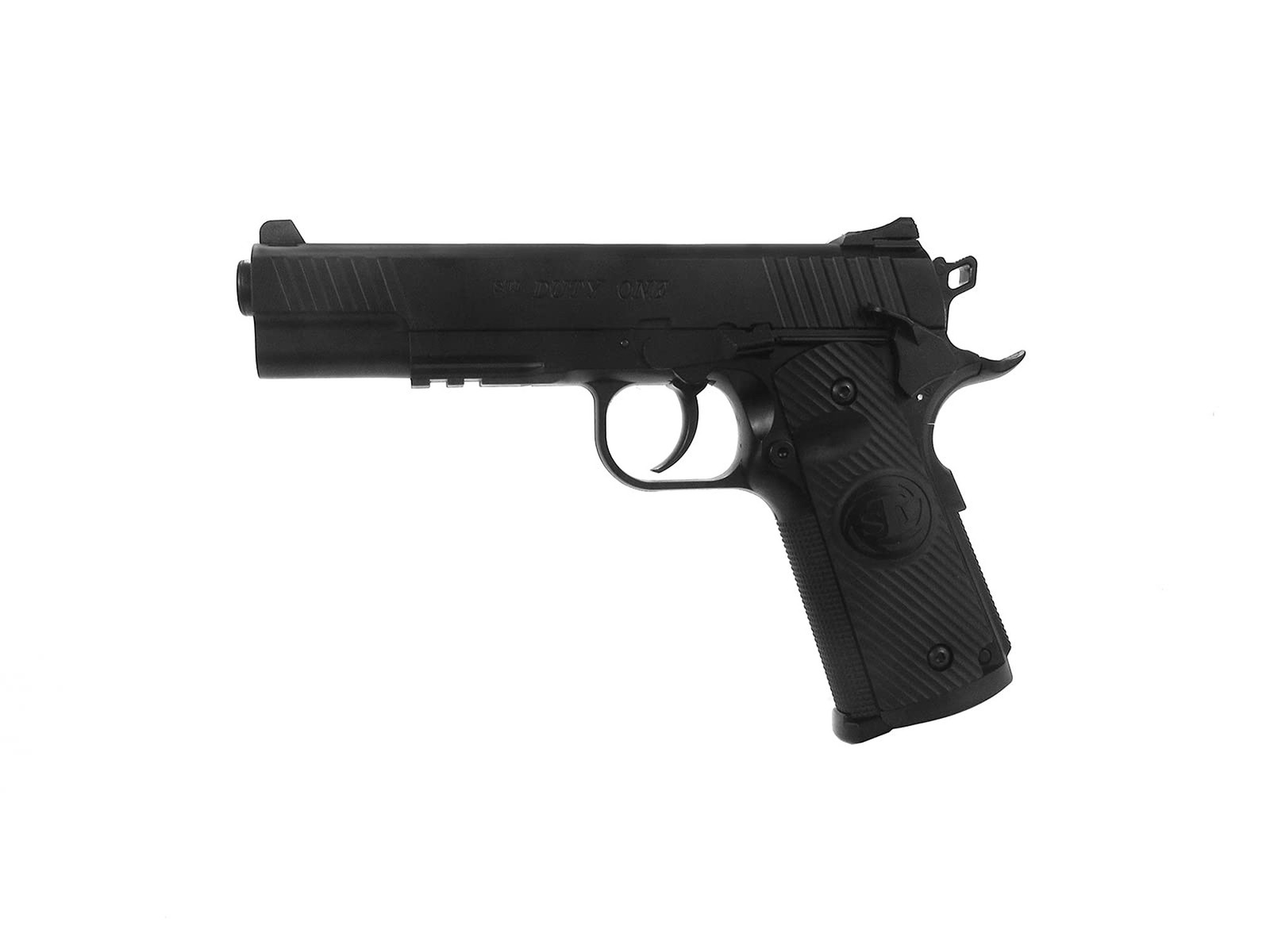 ASG STI Duty One 1911 CO2 Airgun, Full Metal, Blowback, 4.5mm Steel BB, Black...