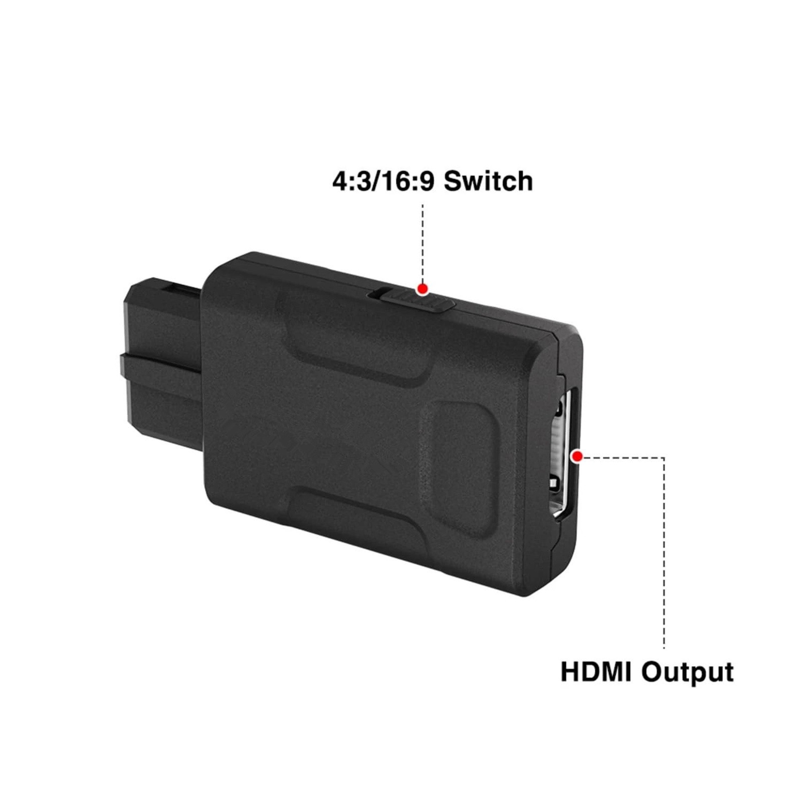 HDMI Adapter Converter for N64 GameCube Supports PAL NTSC Automatic Detection