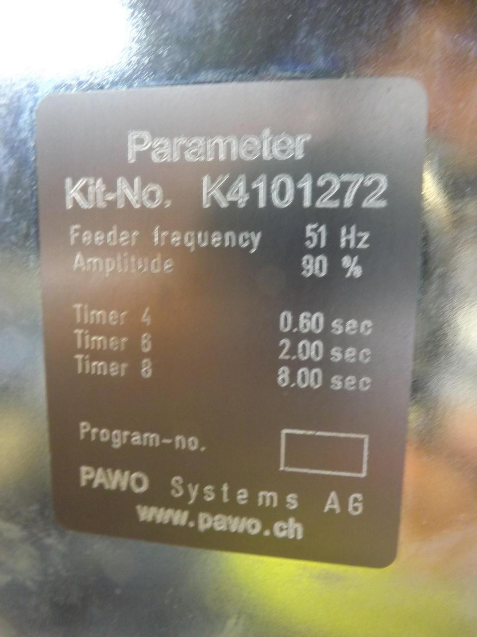 PAWO K4101272 FEEDER/APPLICATOR T33292