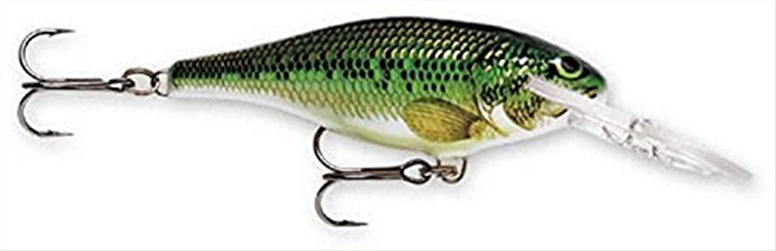 Rapala Shad Rap 07 Fishing lure, 2.75-Inch, Size 7 , Baby Bass