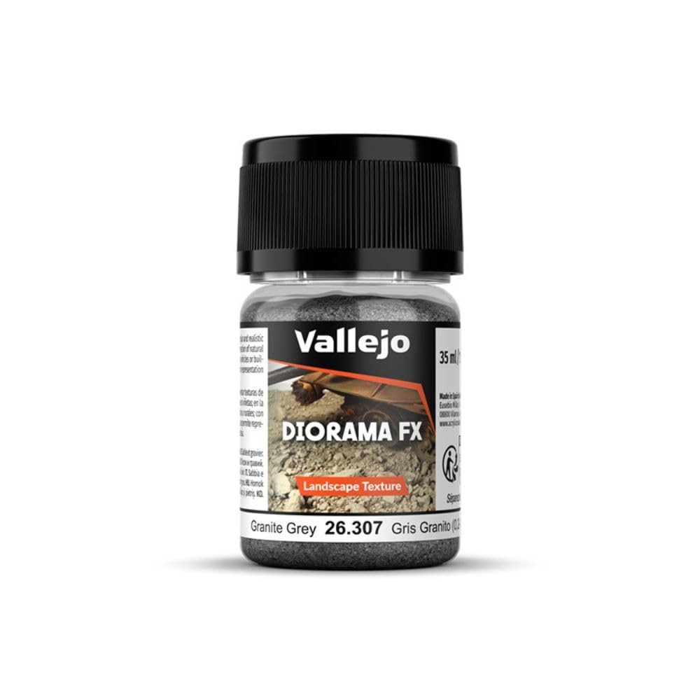 Vallejo Diorama FX Landscape Textures Granite Gray 0 2 0 6 mm Particle Ideal