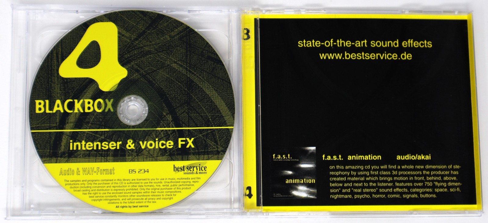Best Service Black Box Cosmic Gold Sample/Sound Library/Sampling 9 CD Box Set