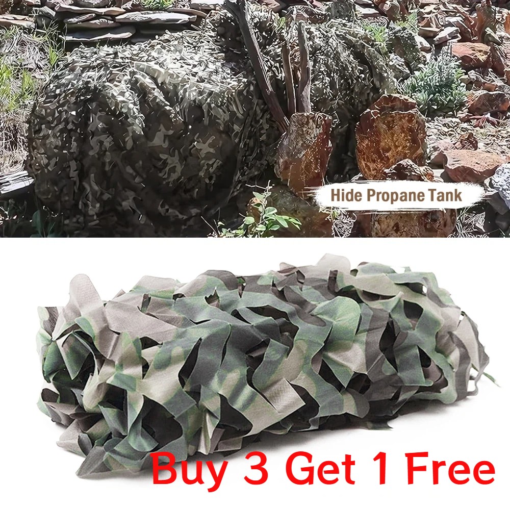 Camo Netting Blinds Great for Sunshade Camping Shooting Hunting Party Decoration