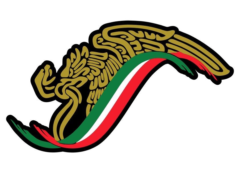 Aguila Mexicana Calcomania Carpet Graphic Decal Sticker for Fishing Bass Boats