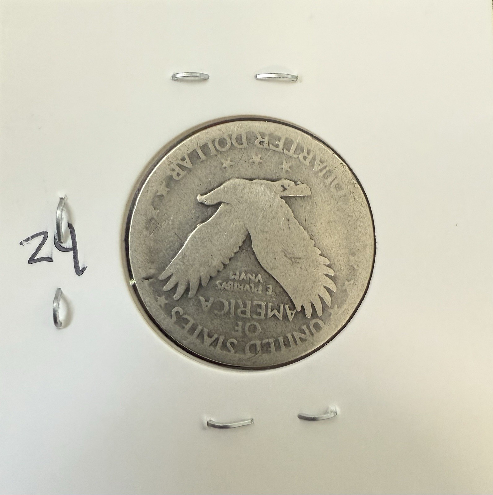 Standing liberty Quarter Date Unknown