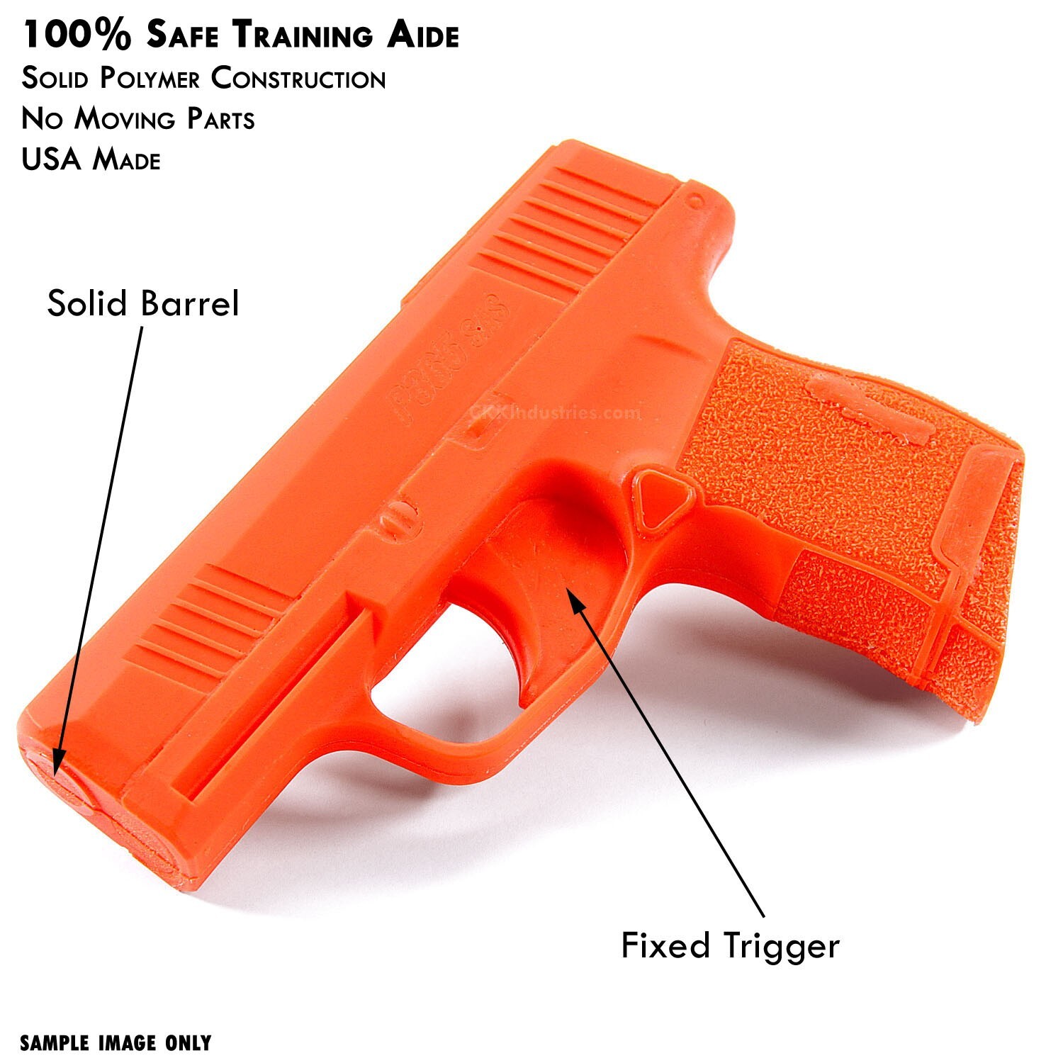 ASM Training Prop Compatible for Sig Sauer P238 - Not a Gun - Solid Resin