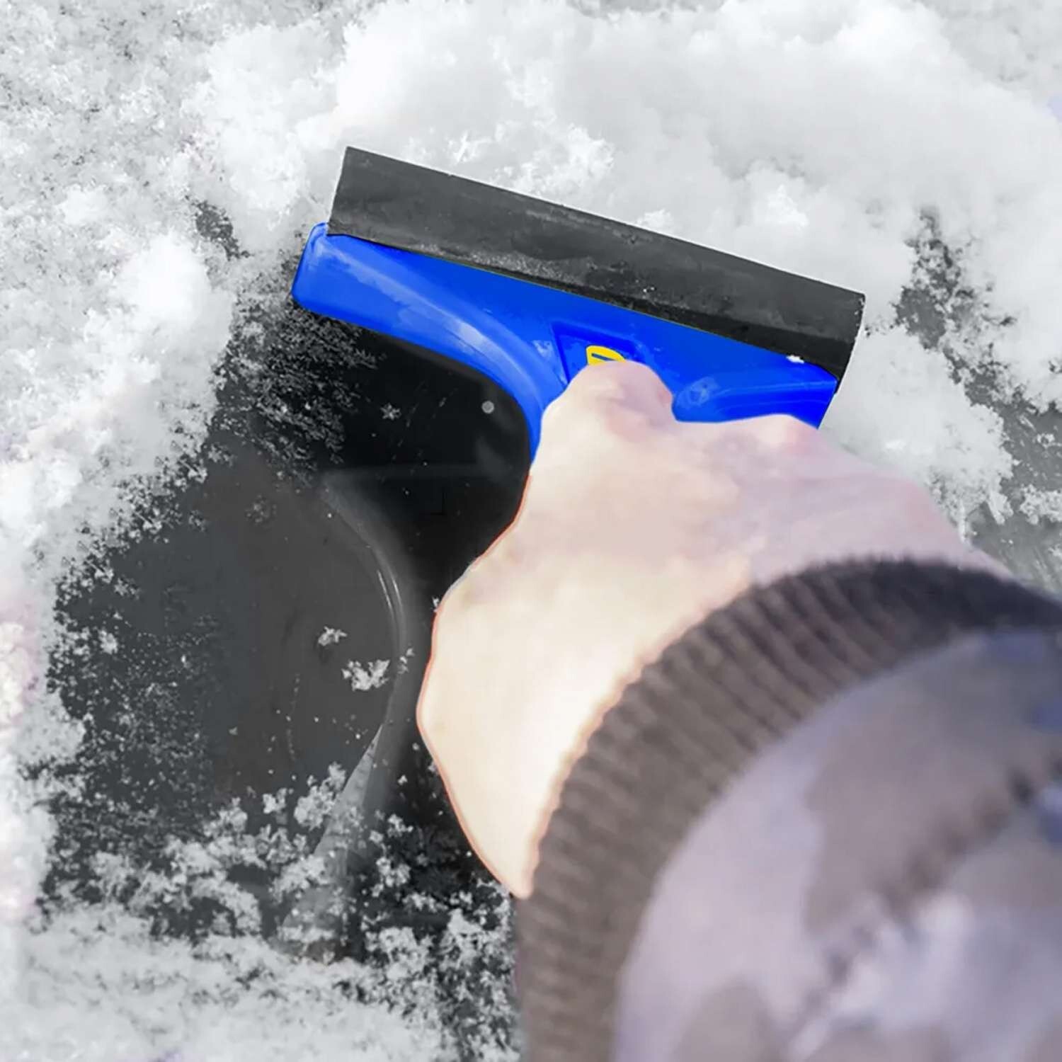 Goodyear Car Windscreen Ice Scraper Squeegee Sponge Ice and snow removal tool