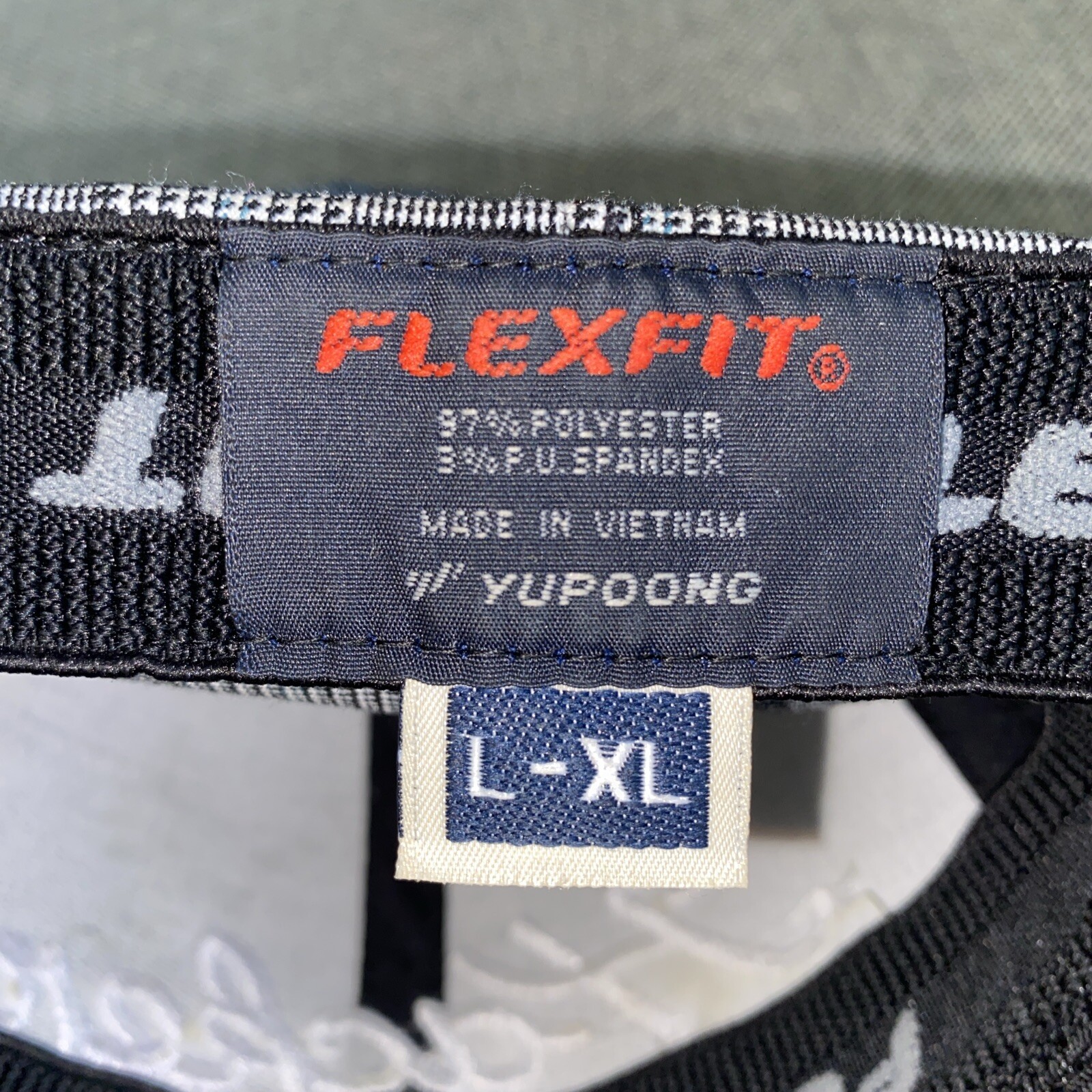 Hacker Golf Hat Flexfit L/XL