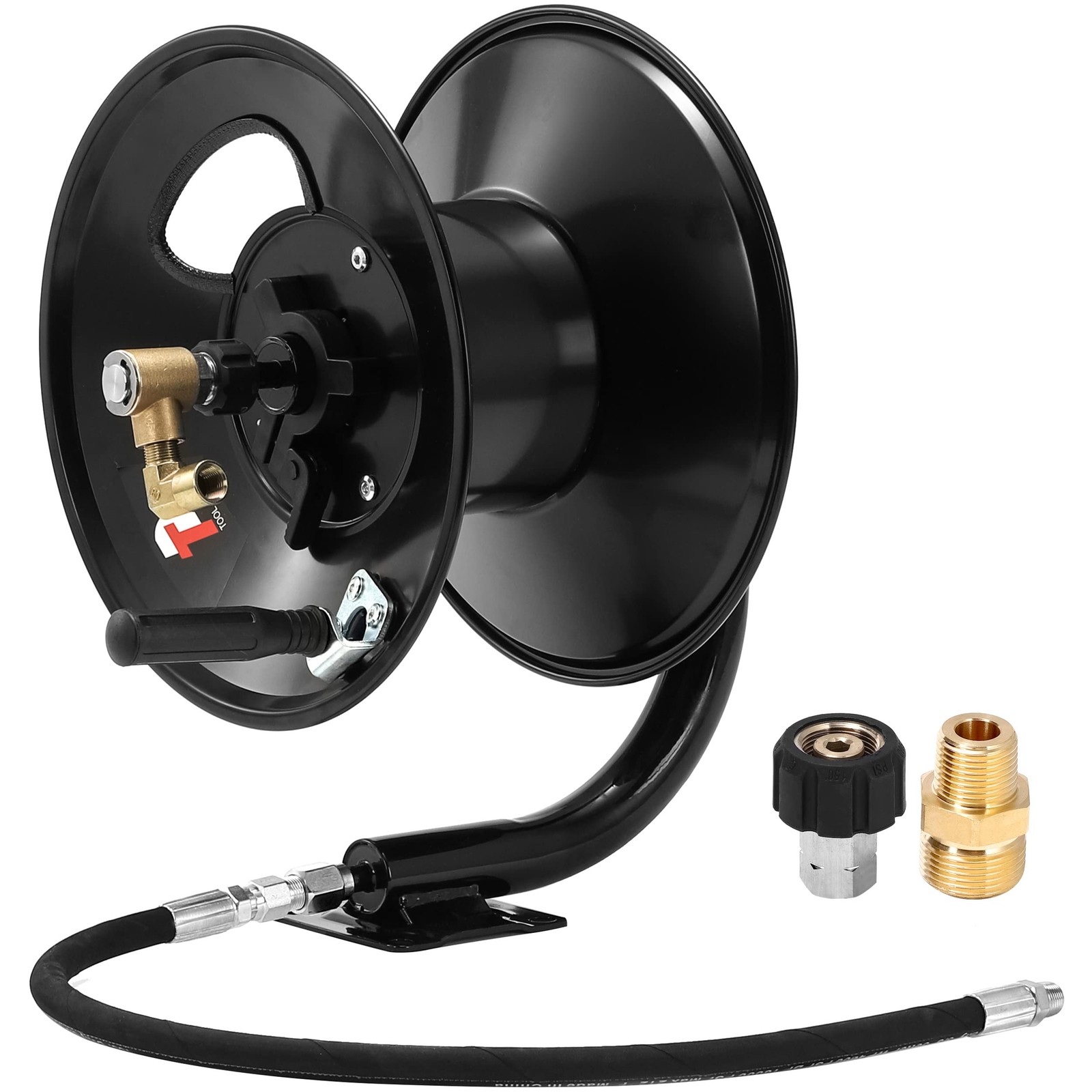 Pressure Washer Hose Reel 100FT x 3/8" / 150FT x 1/4" for Water