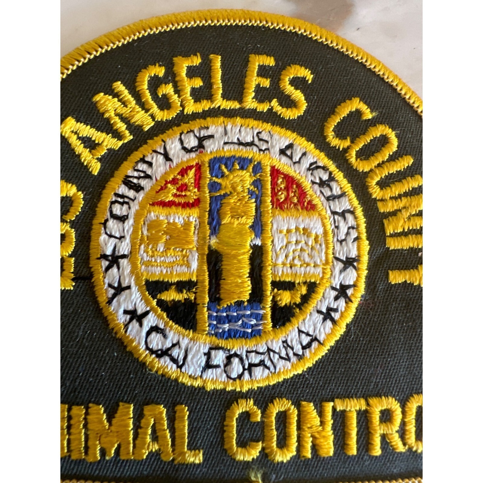 Los Angeles Animal Control Embroidered Shoulder Patch