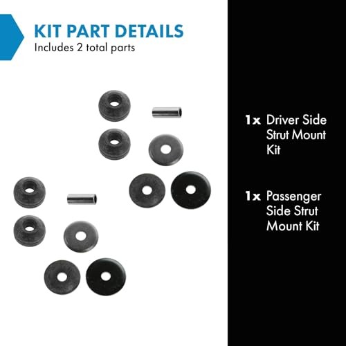 Strut Mounting Hardware Kit Driver Passenger Pair for CL Sebring Accord