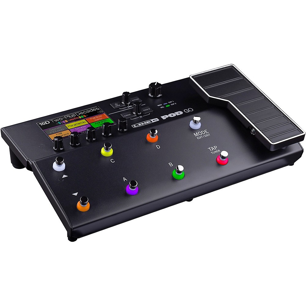 Line 6 POD Go Guitar MultiEffects Processor Black