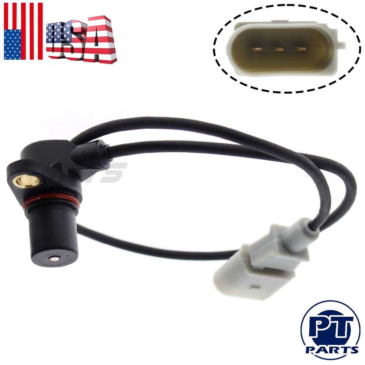 Crank Crankshaft Position Sensor for Audi VW Beetle Jetta Golf Passat 1.8T 2.0L