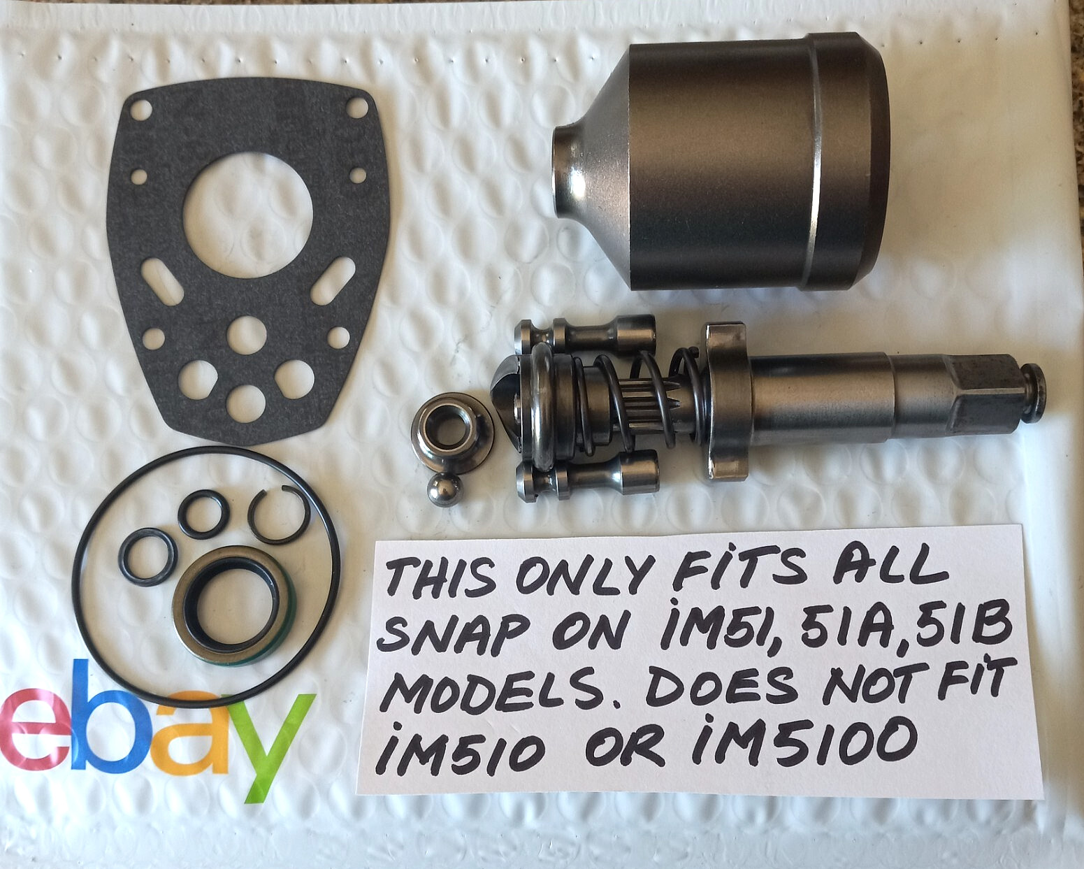 SNAP ON IM51, IM51A, IM51B PART #IM51-400D IMPACT ASSEMBLY WITH GASKET SEAL KIT