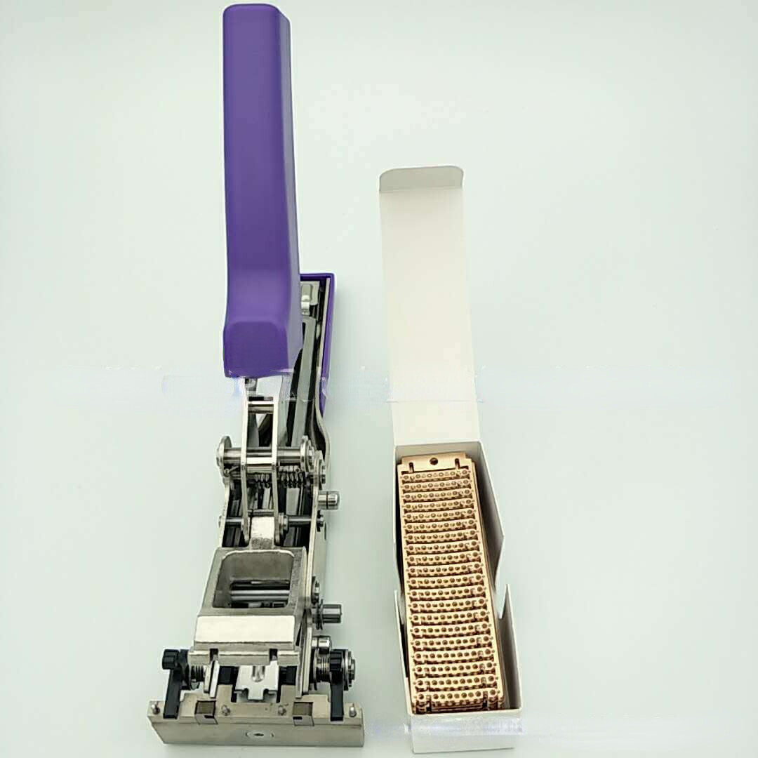 Row Copper Buckle Row Copper Buckle Special Pliers Stapler Type Splicing Pliers=