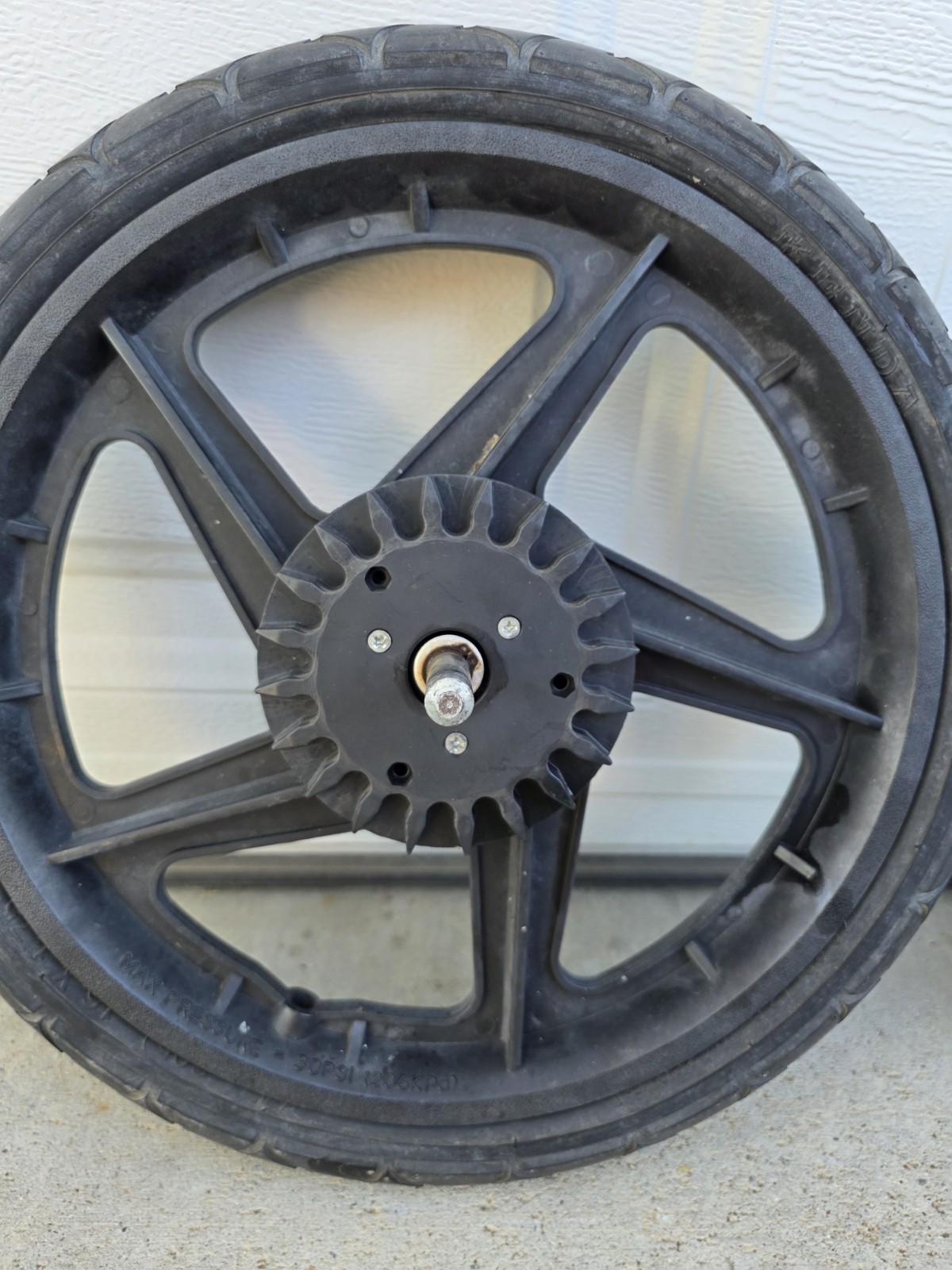 3 complete set Bob Revolution 16" + 12 ½" Stroller Wheel Rims & Tires